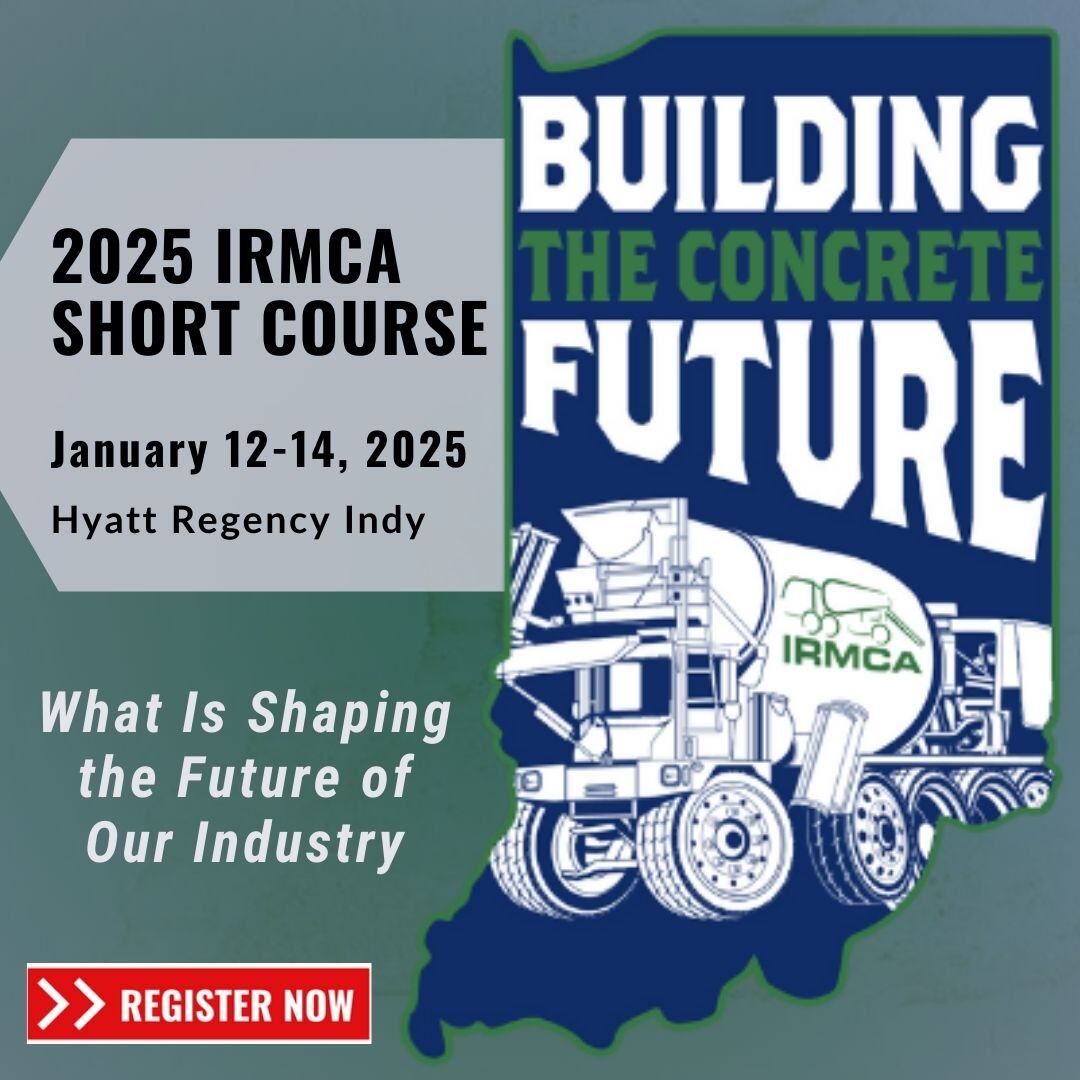 IRMCA 2025 Short Course explores What Is Shaping the Future of the Concrete Industry at its next annual conference.